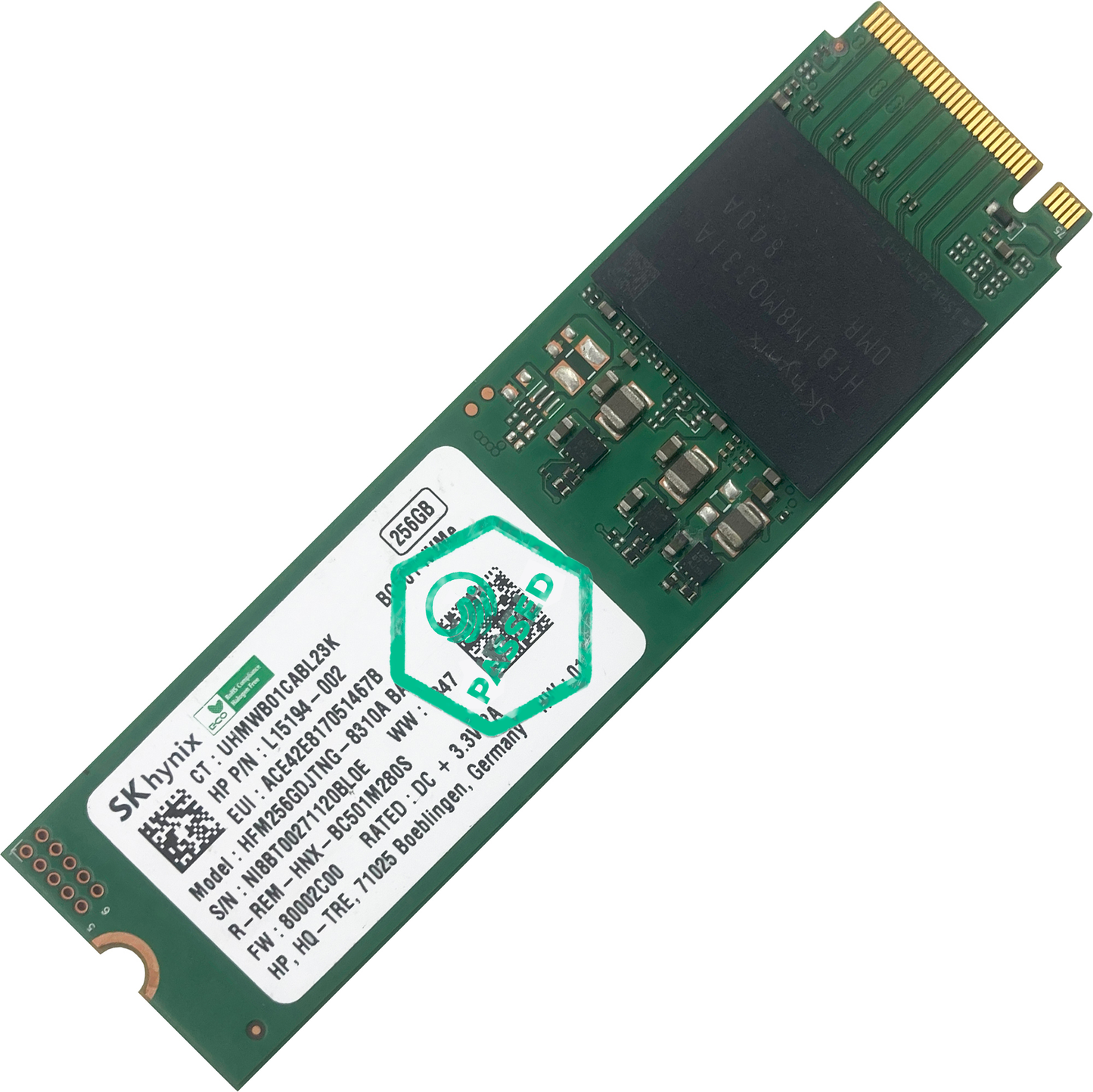 256GB NVMe SSD