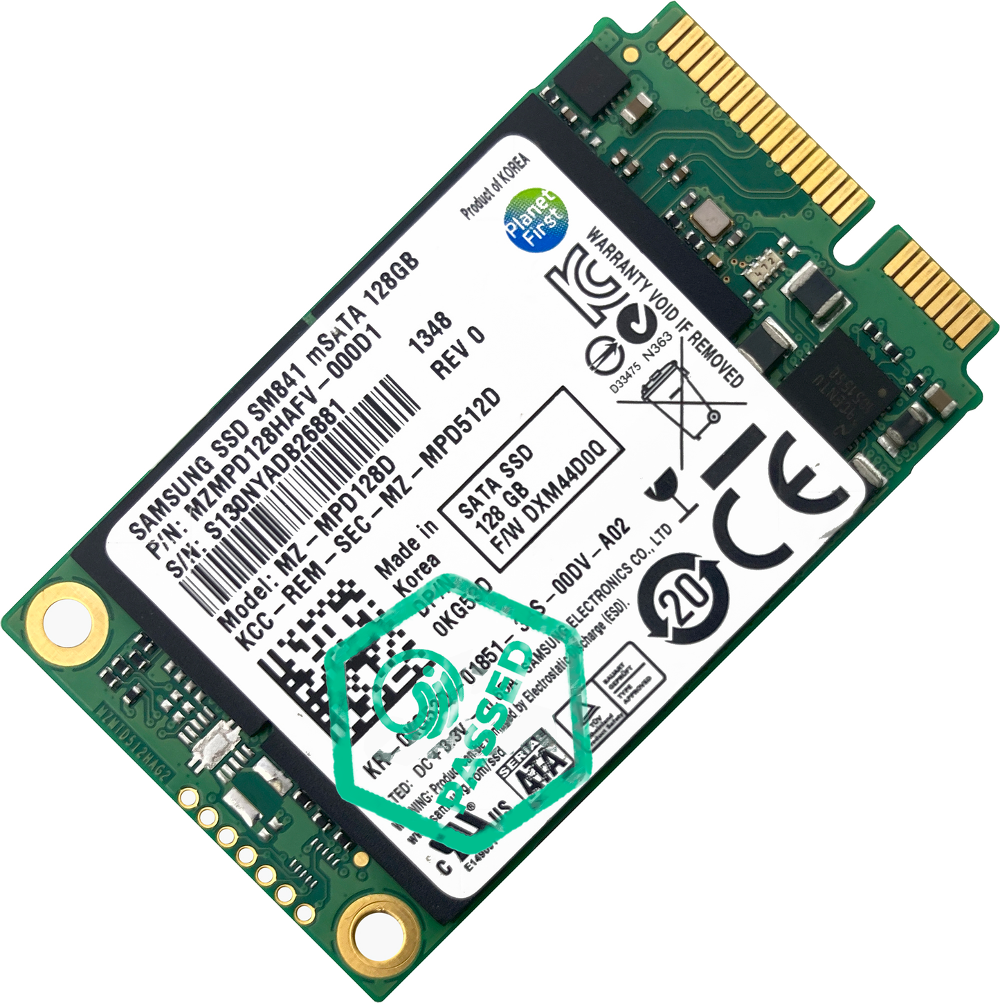 128GB mSATA SSD