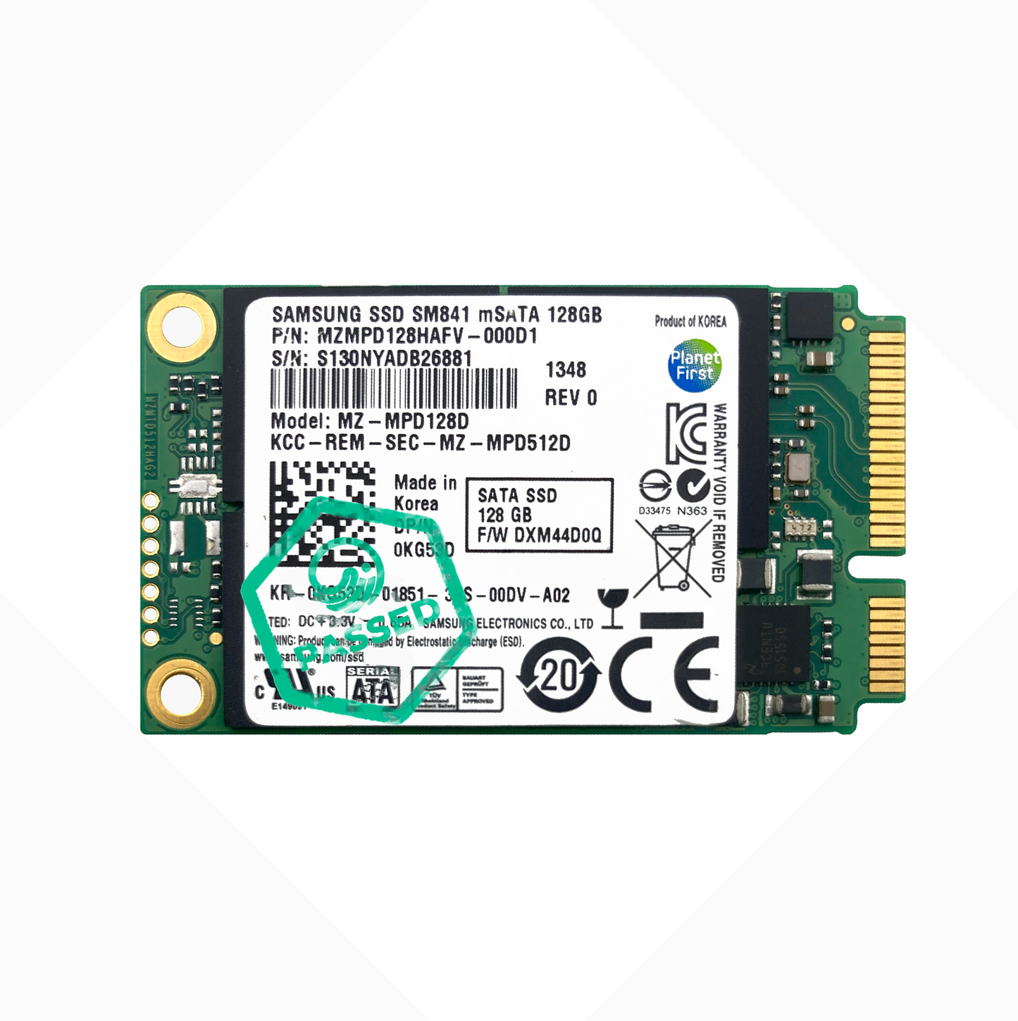 128GB mSATA SSD