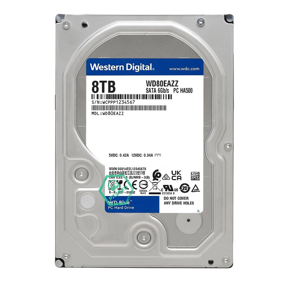 8TB 3.5" SATA HDD