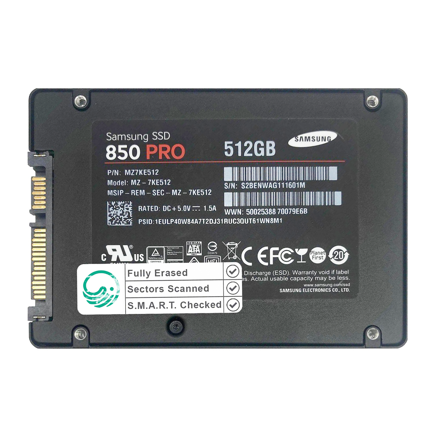 512GB 2.5" SATA SSD
