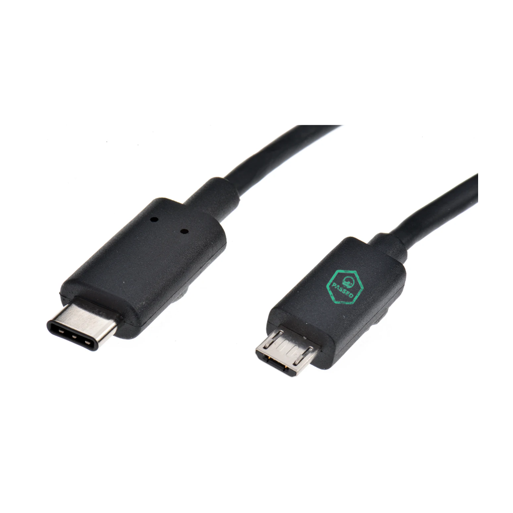 USB-A to Micro-USB Cable – Black – 1m