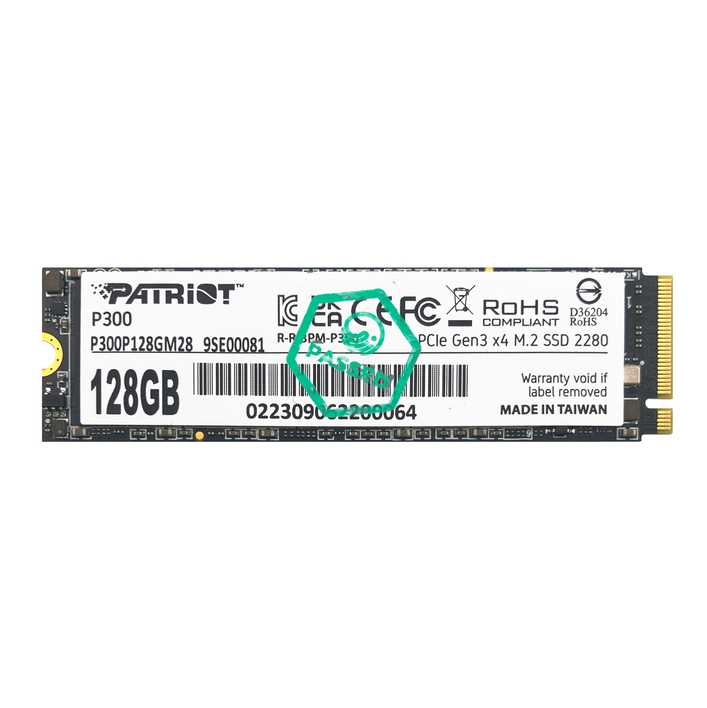 128GB NVMe SSD