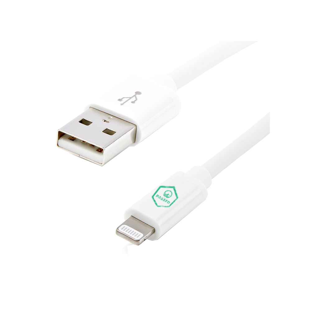 USB-A to Lightning Cable – White – 0.5m