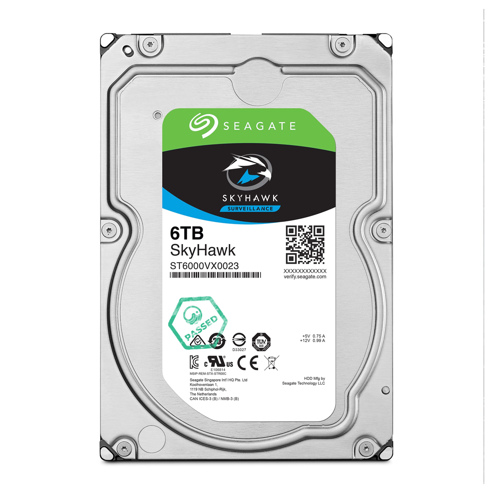 6TB 3.5" SATA HDD