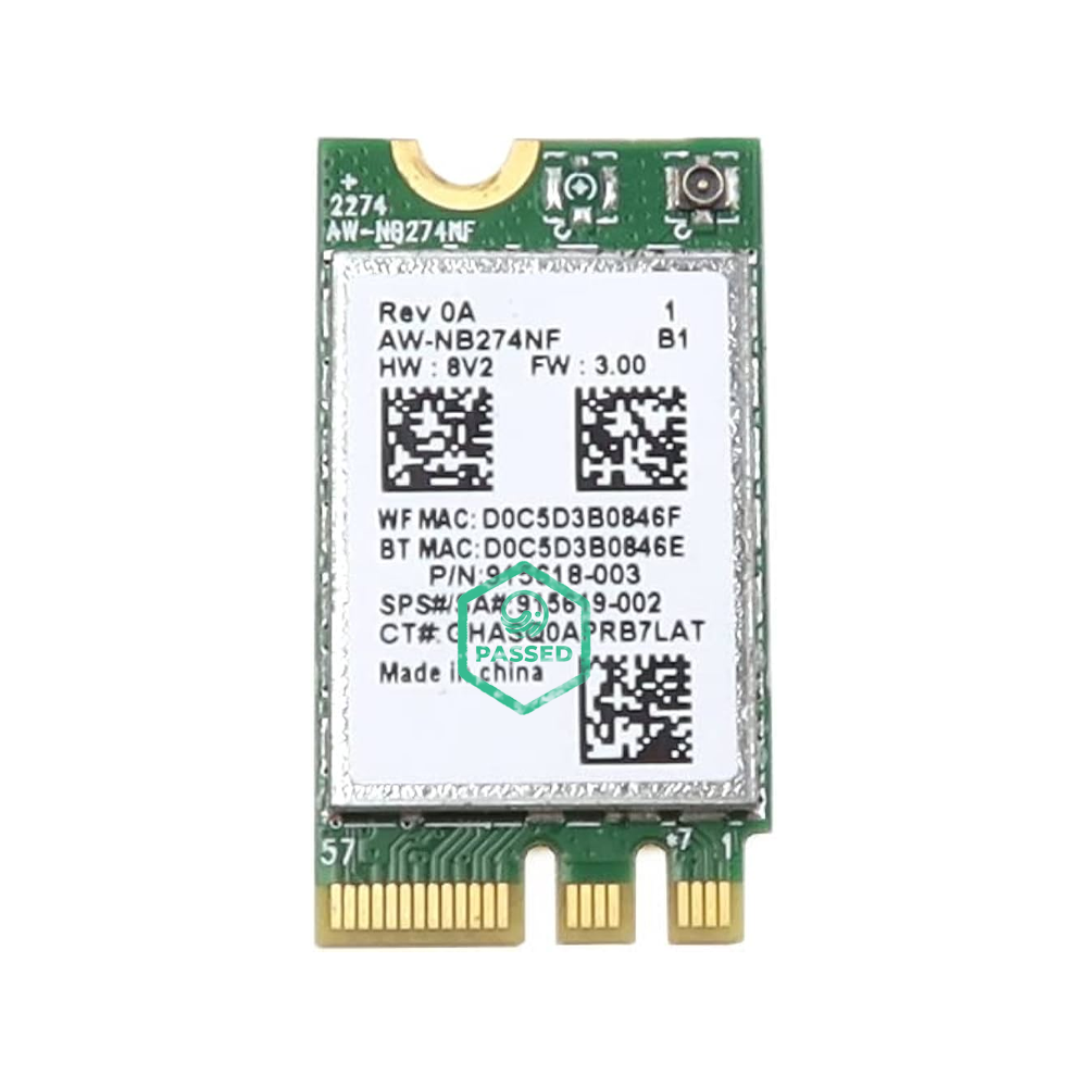 Realtek RTL8723DE 915618-003 M.2 Laptop WiFi Wireless Adapter Card