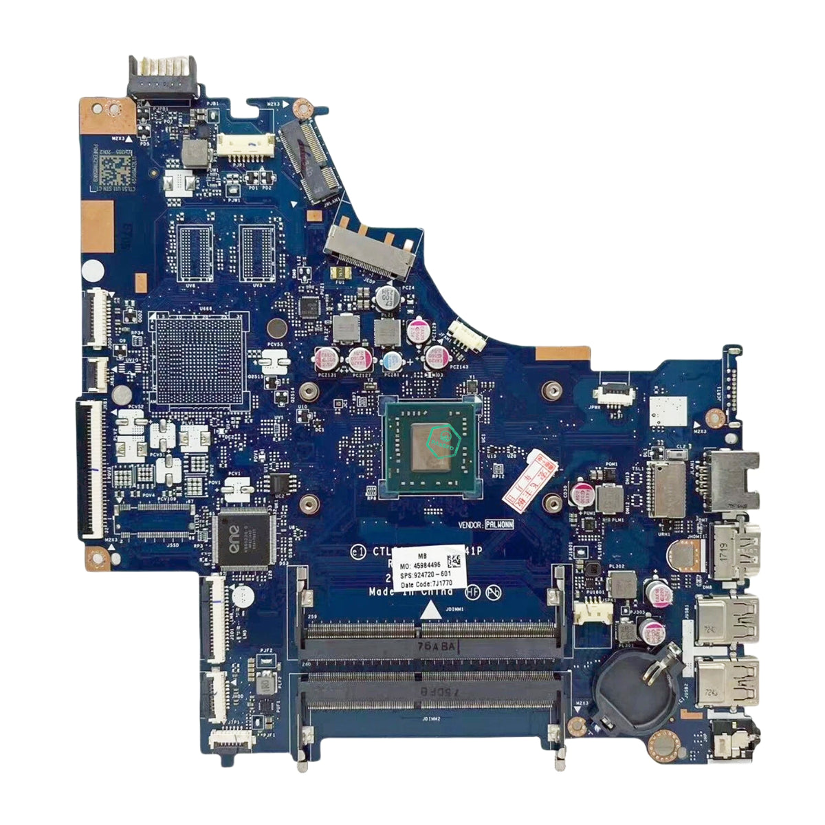 HP Pavilion 15-BW EM900E Notebook Mainboard CTL51/53 LA-E841P DDR4 Laptop motherboard 924721-601 924721-501 924721-001