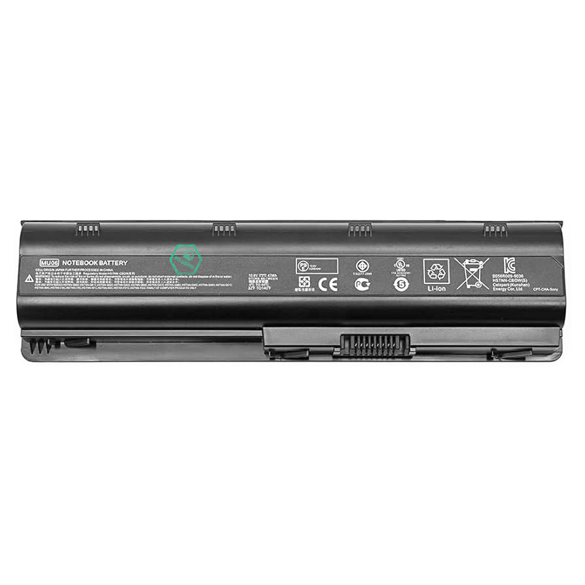 593553-001 HP 6-Cell Lithium-ion (Li-Ion) 10.8v 55wh Primary Notebook Battery (Refurbished)