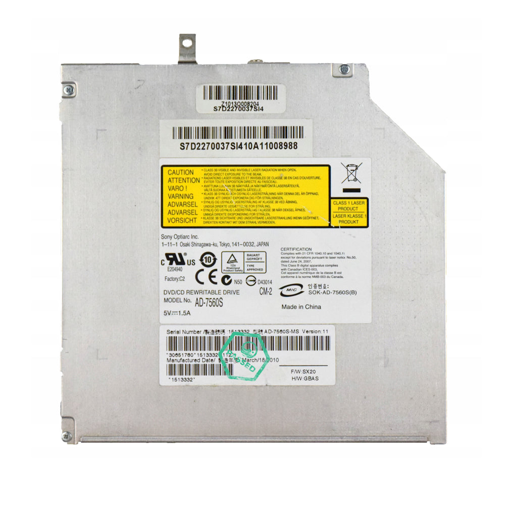 AD-7560S HP Drdvrw-sata Ts-l633/gsa-t50n/ad-7560s