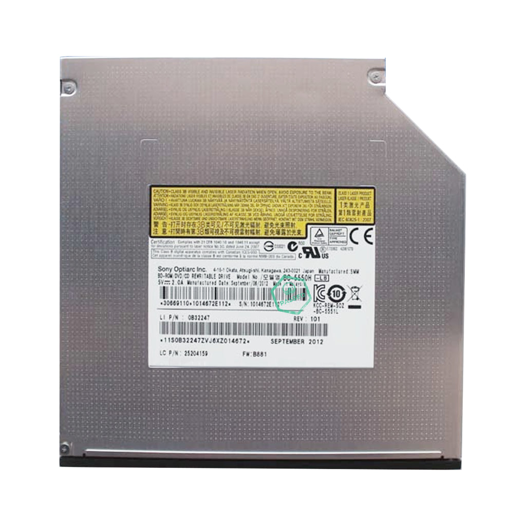 BC-5550H-01 Sony 12.7mm Slim Tray Blu-ray CoMBo SATA (Refurbished)