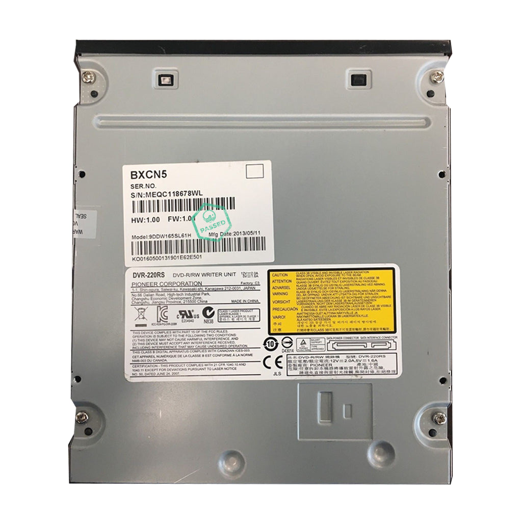 DVR-220RS Pioneer SATA DVD+R/RW Writer Odd Optical Drive Bxcn5