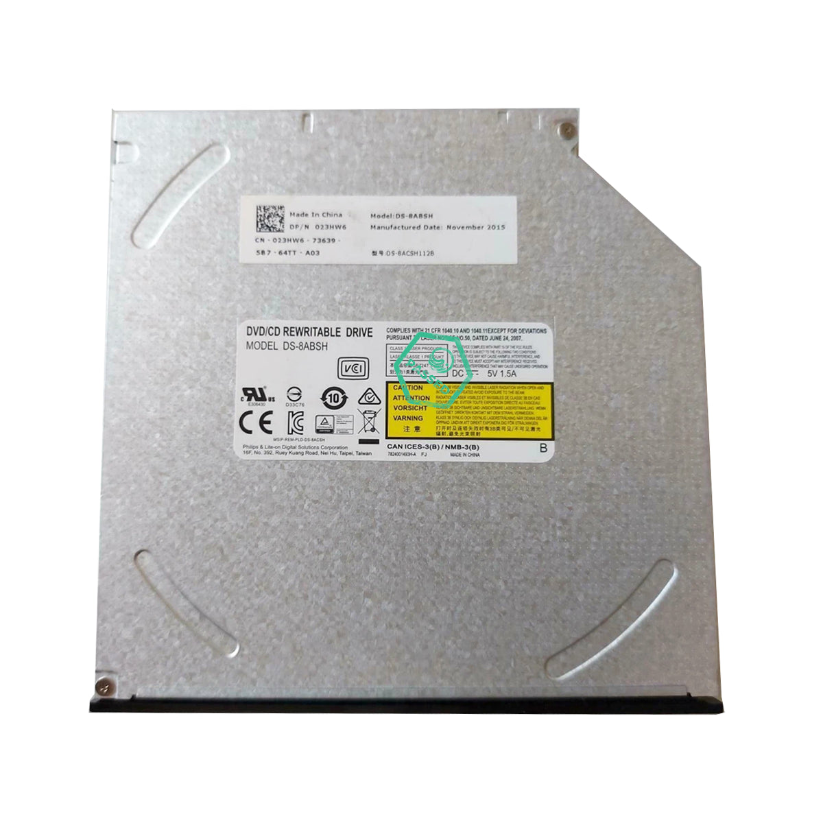 DS-8ABSH Lite-On Internal DVD-Writer Bulk Pack