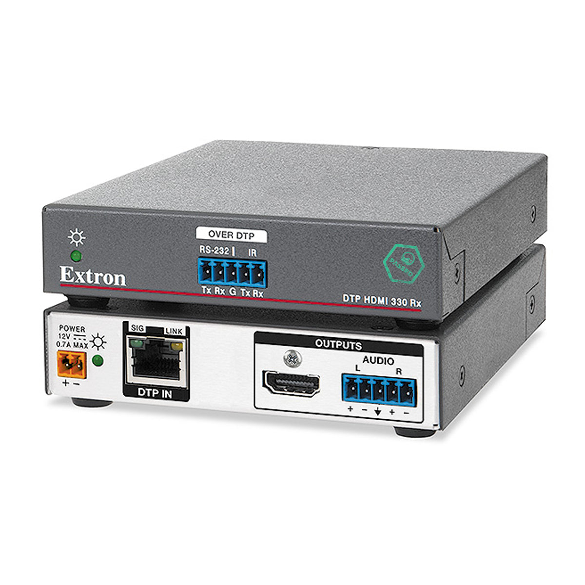 Extron DTP HDMI 4K 330 Rx Receiver HDMI Over CAT6 AV Extender
