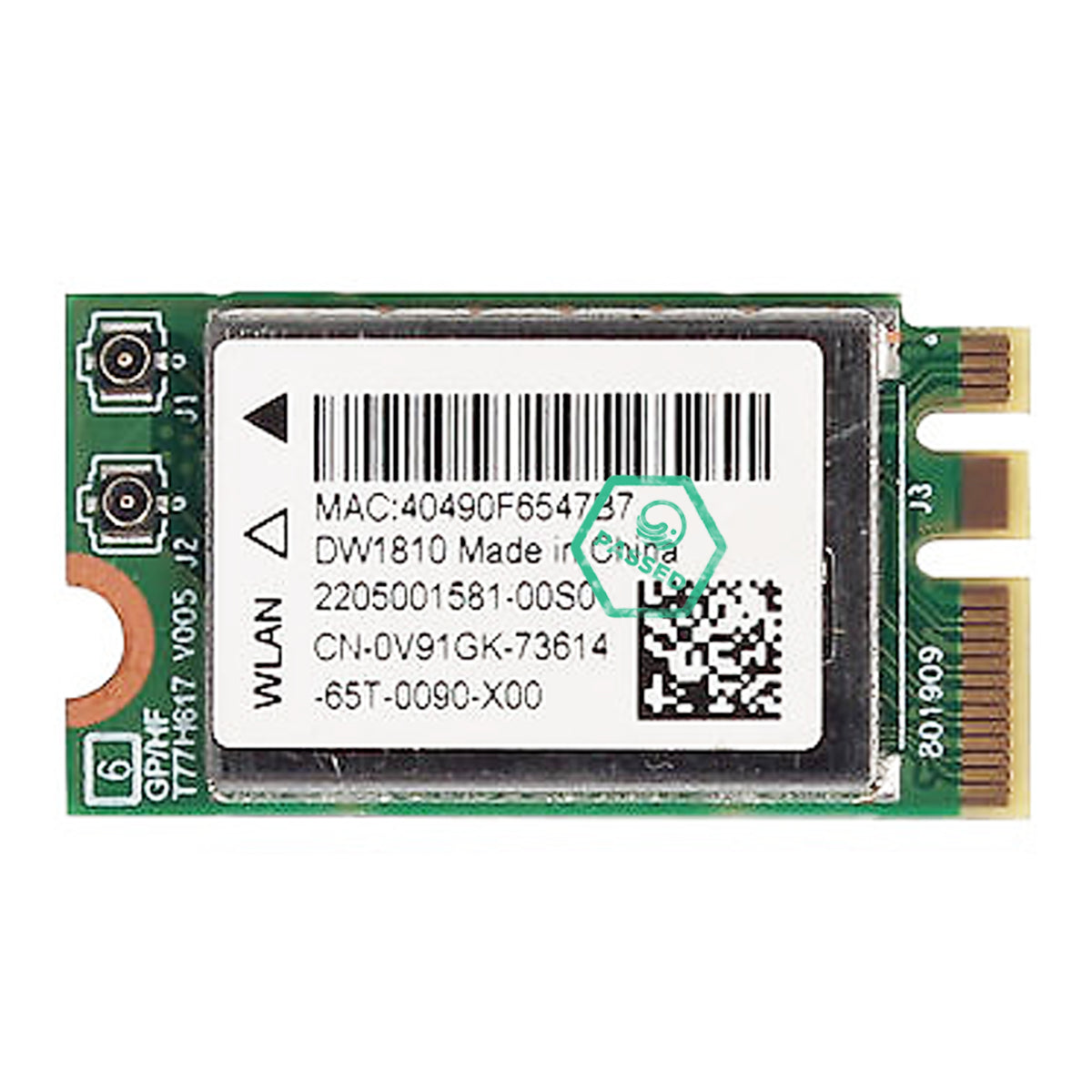 Dell Wireless 1810 DW1810 Wlan Wifi 802.11ac + Bluetooth 4.1 Dual Band M.2 Card
