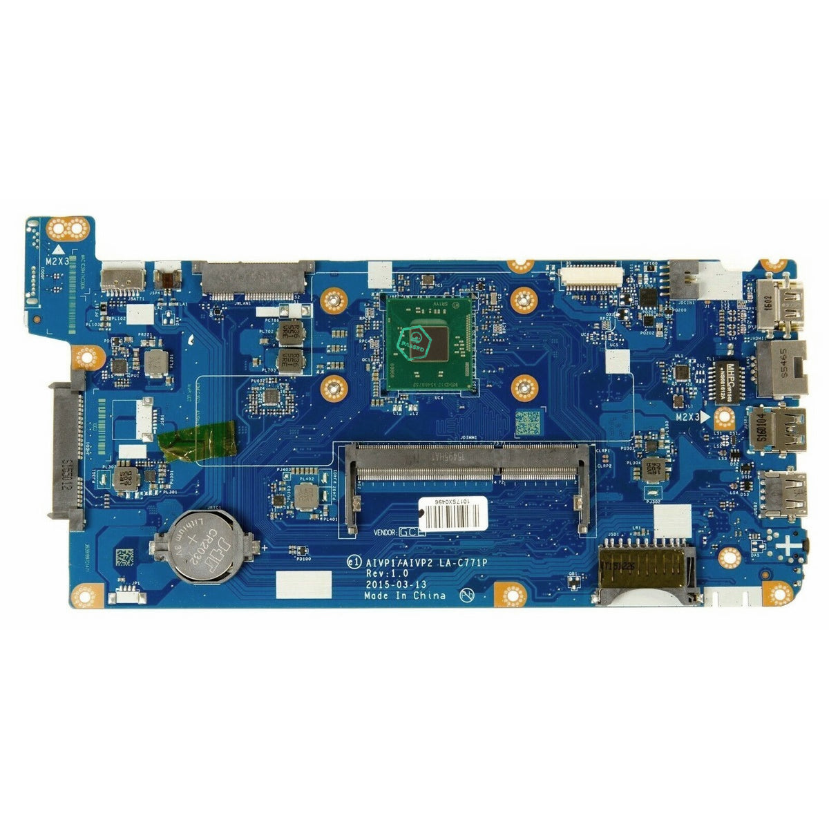 LA-C771P For Lenovo Ideapad 100-14IBY Laptop Motherboard N2840 / N3540 CPU
