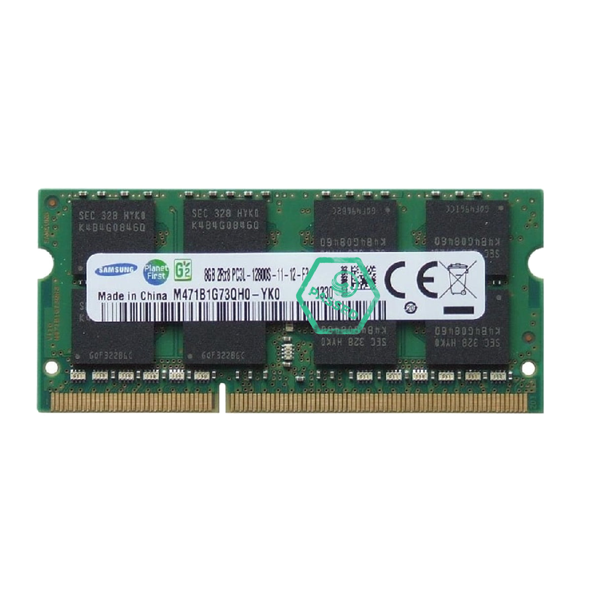 M471B1G73CB0-YK0 Samsung 8GB PC3-12800 DDR3-1600MHz non-ECC Unbuffered CL11 204-Pin SoDimm 1.35V Low Voltage Dual Rank Memory Module