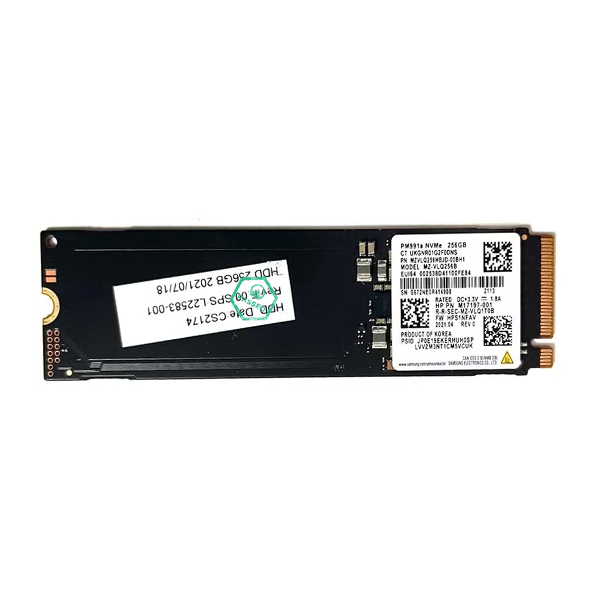 MZ-VLQ256B Samsung PM991a 256GB PCI Express M.2 2280 Solid State Drive (SSD)