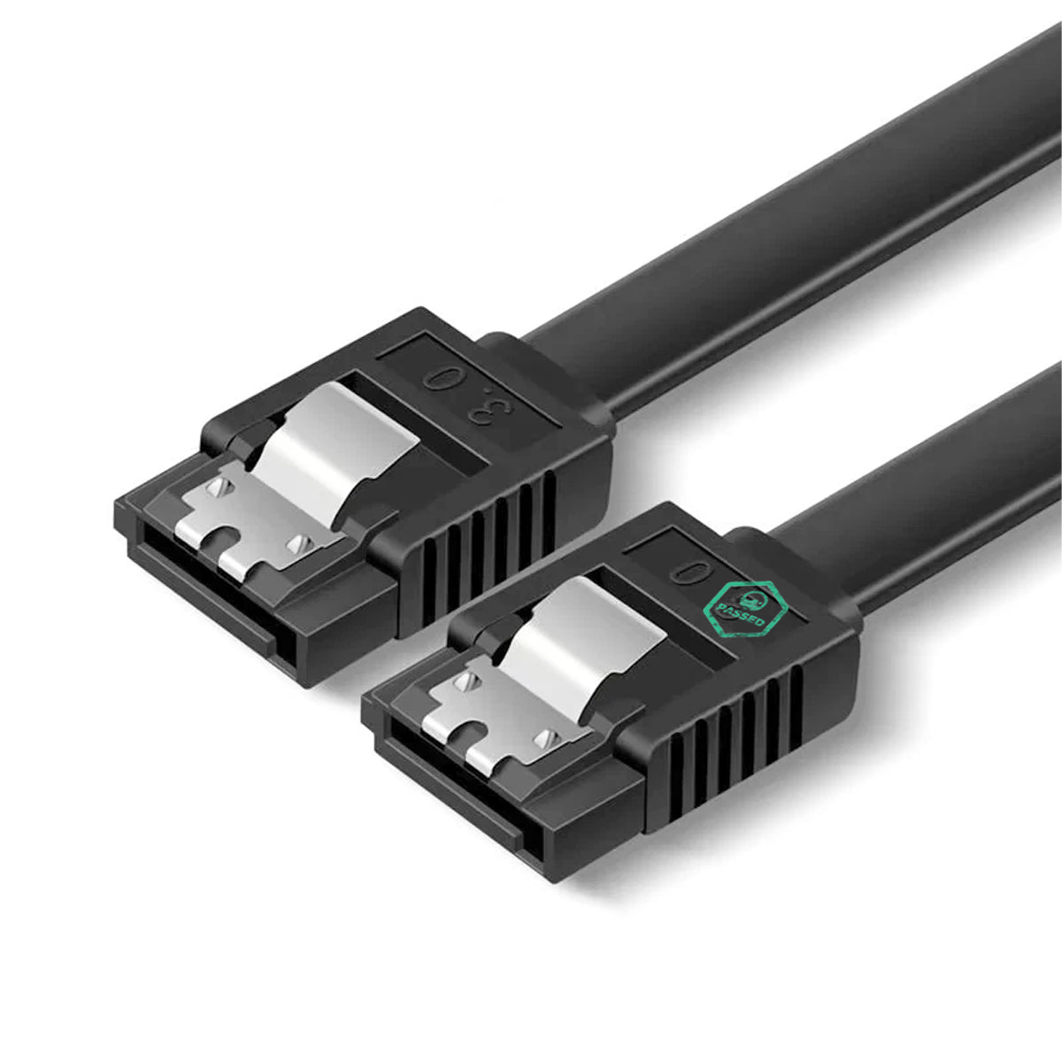 SATA Male to SATA Male Cable – Black – 30cm