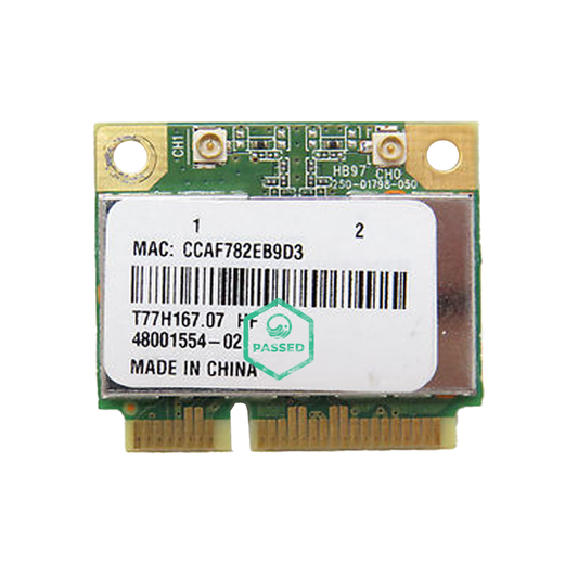 Qualcomm Atheros AR9565 Half Mini PCIe Laptop WiFi Wireless Adapter Card