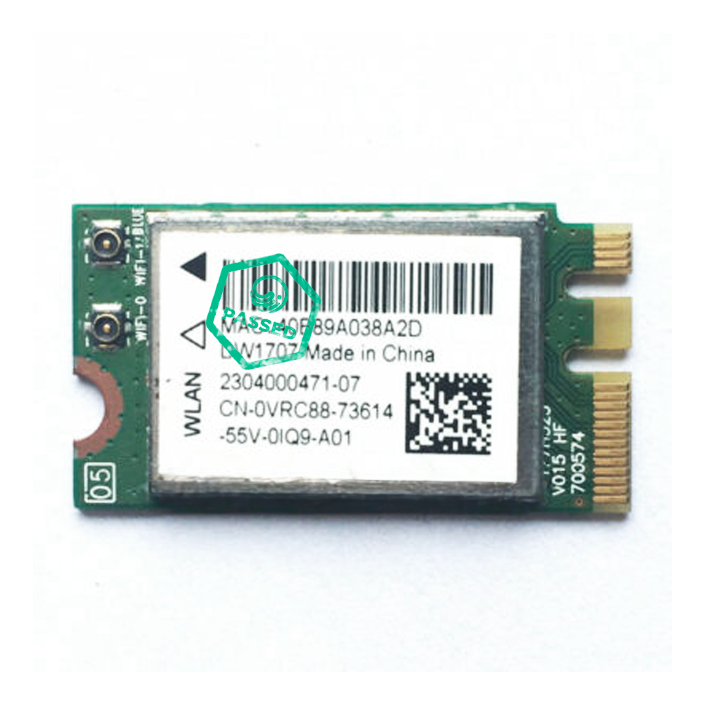 Dell Wireless 1707 QCNFA335 Half Mini PCIe Laptop WiFi Card Wireless Adapter