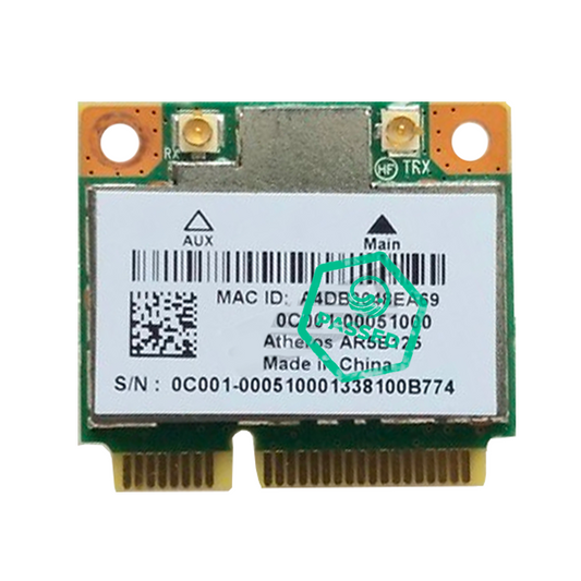 Lenovo Atheros AR9485 Half Mini PCIe Laptop WiFi Wireless Adapter Card