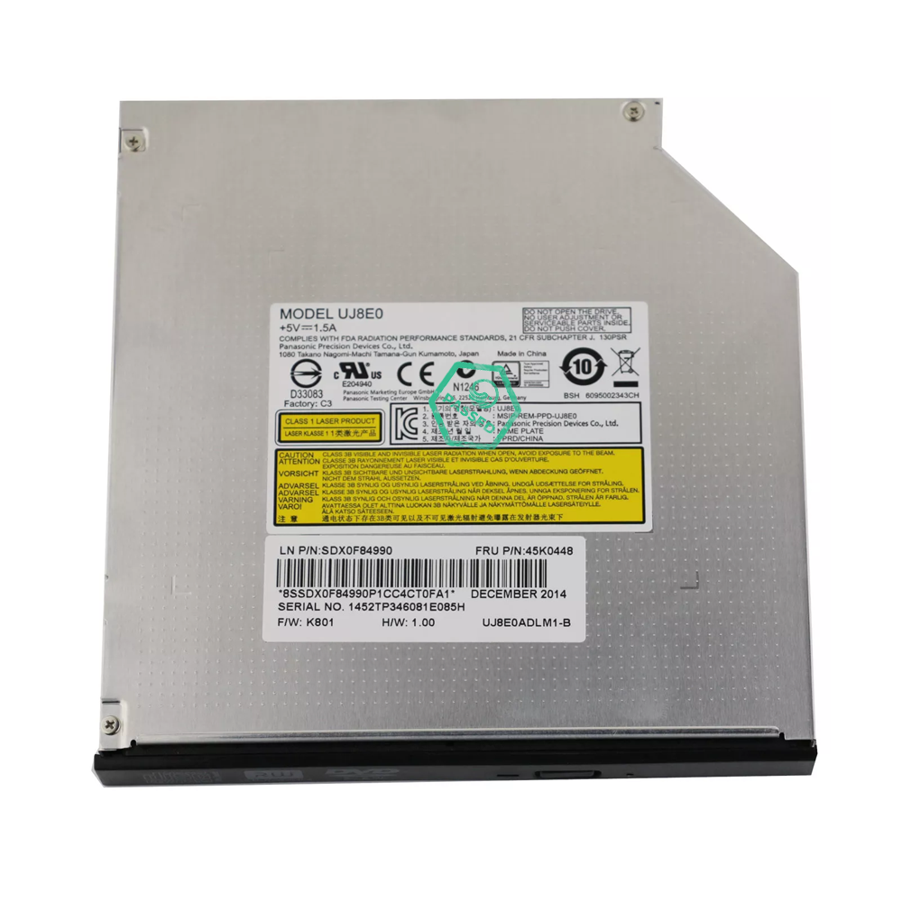 Panasonic UJ8G0 Slim DVD Drive