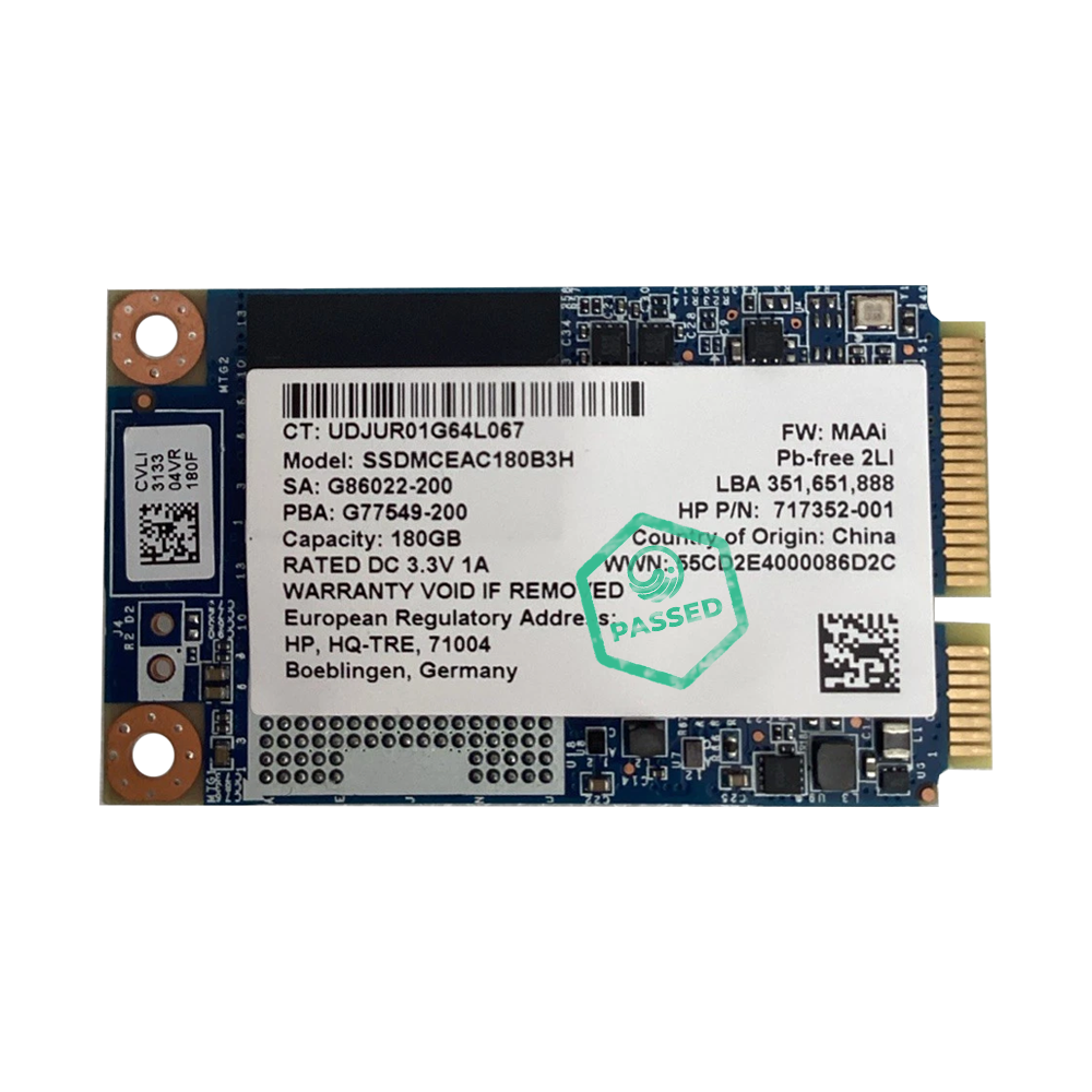 180GB mSATA SSD