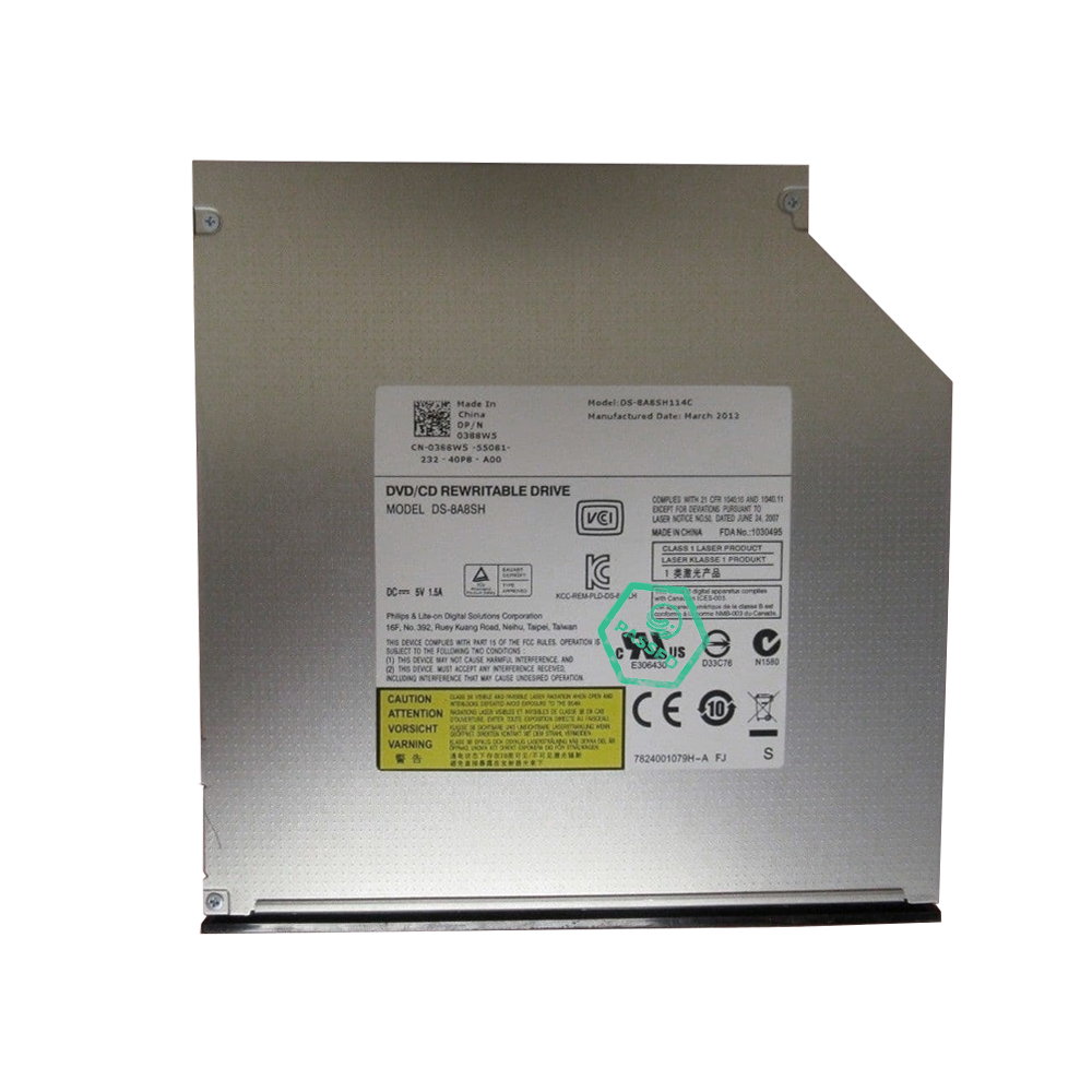 Lite-On DS-8A8SH Slim DVD Drive