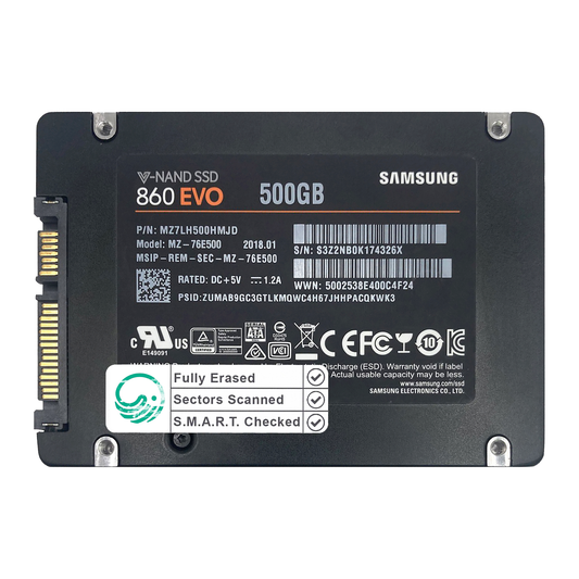500GB 2.5" SATA SSD