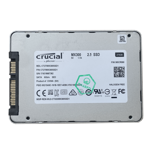 275GB 2.5" SATA SSD