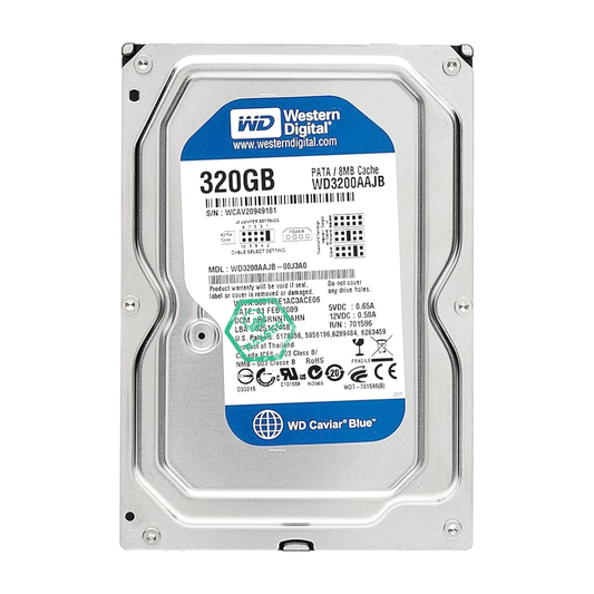320GB 3.5" SATA HDD