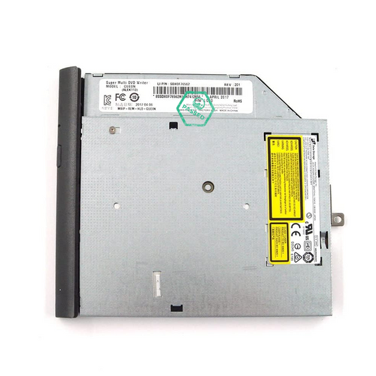 Lenovo HLDS GUE0N DVD-RW Optical Drive 5DX0J46488