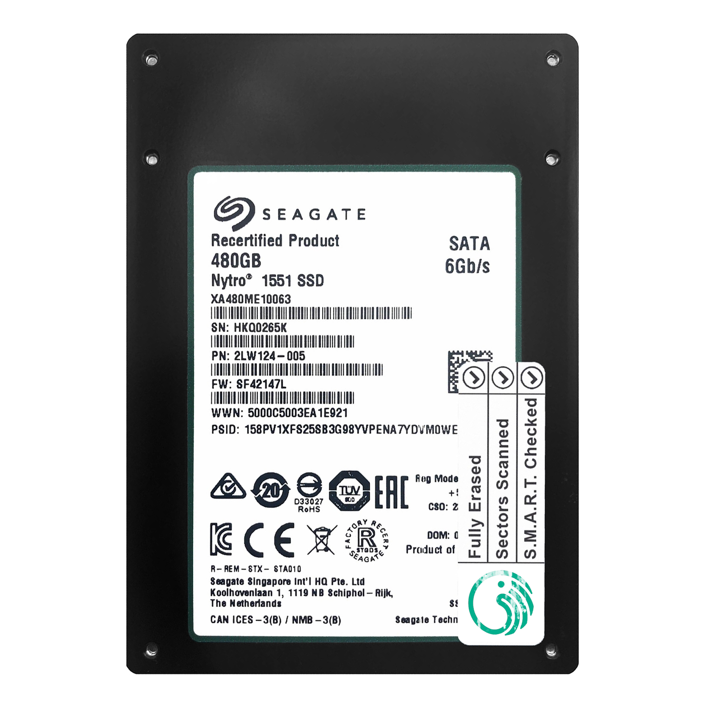 480GB 2.5" SATA SSD