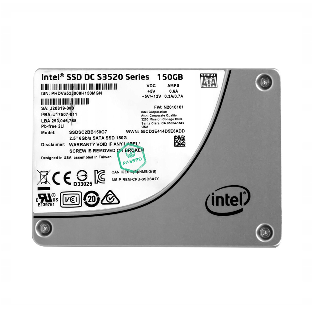 150GB 2.5" SATA SSD
