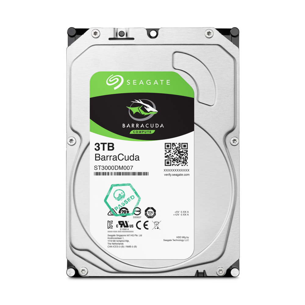 3TB 3.5" SATA HDD