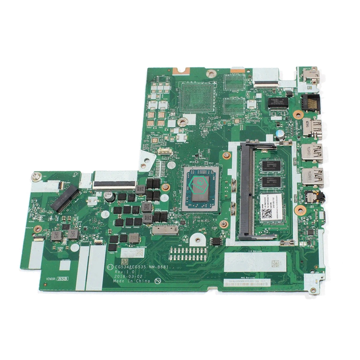 Laptop Motherboard 330S-15ARR With CPU:R3-2200U R5-2500U R7-2700U RAM:4G 5B20R27415 5B20R27416 5B20R27411(R5-2500U 4G UMA)