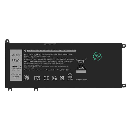 33YDH Dell-IMSourcing Battery 3500 mAh Lithium Ion (Li-Ion) (Refurbished)