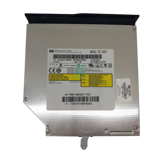 460507-FC2 HP DVD-RW/+RW Super Multi Dual Layer Lightscribe SATA Optical Disk Drive