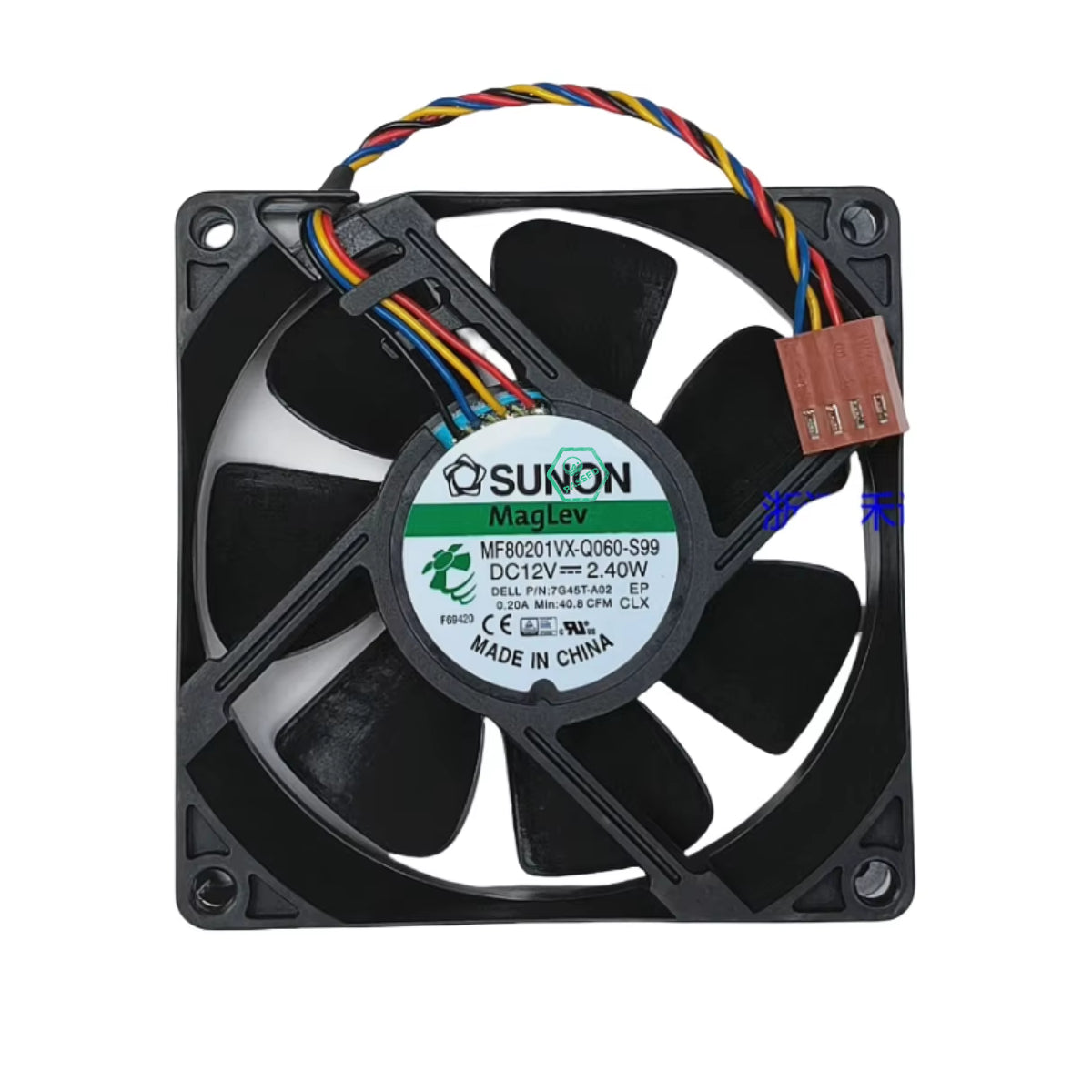 7G45T Dell 42x60mm Case Cooling Fan for Inspiron 3650 Sff MT