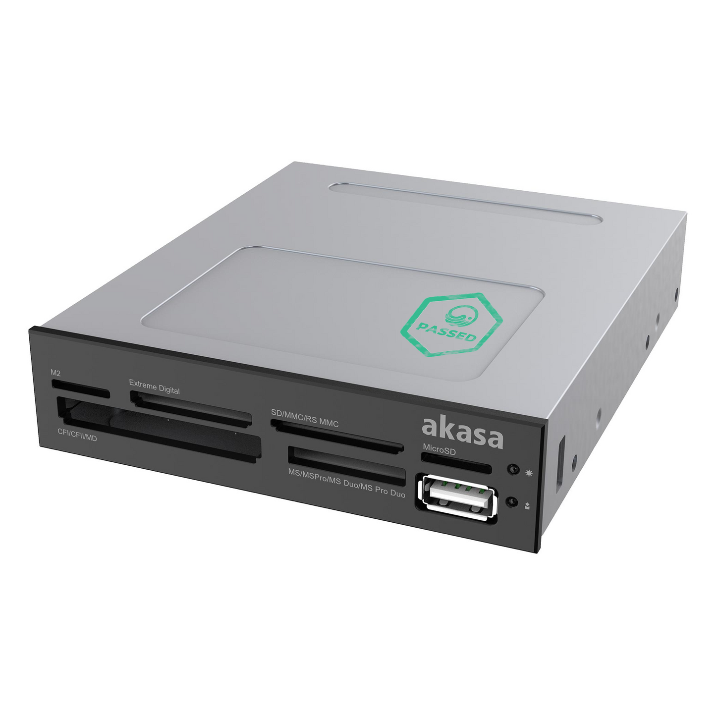 Akasa AK-ICR-07 Internal 6-Slot Multi Card Reader With USB Port