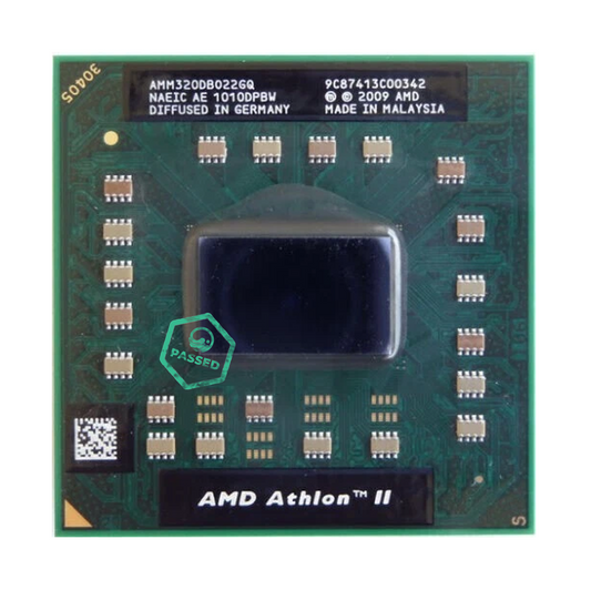 AMM320DBO22GQ AMD Athlon II M320 2100MHz 3200MHz FSB 1000KB L2 Cache Socket S1 Processor