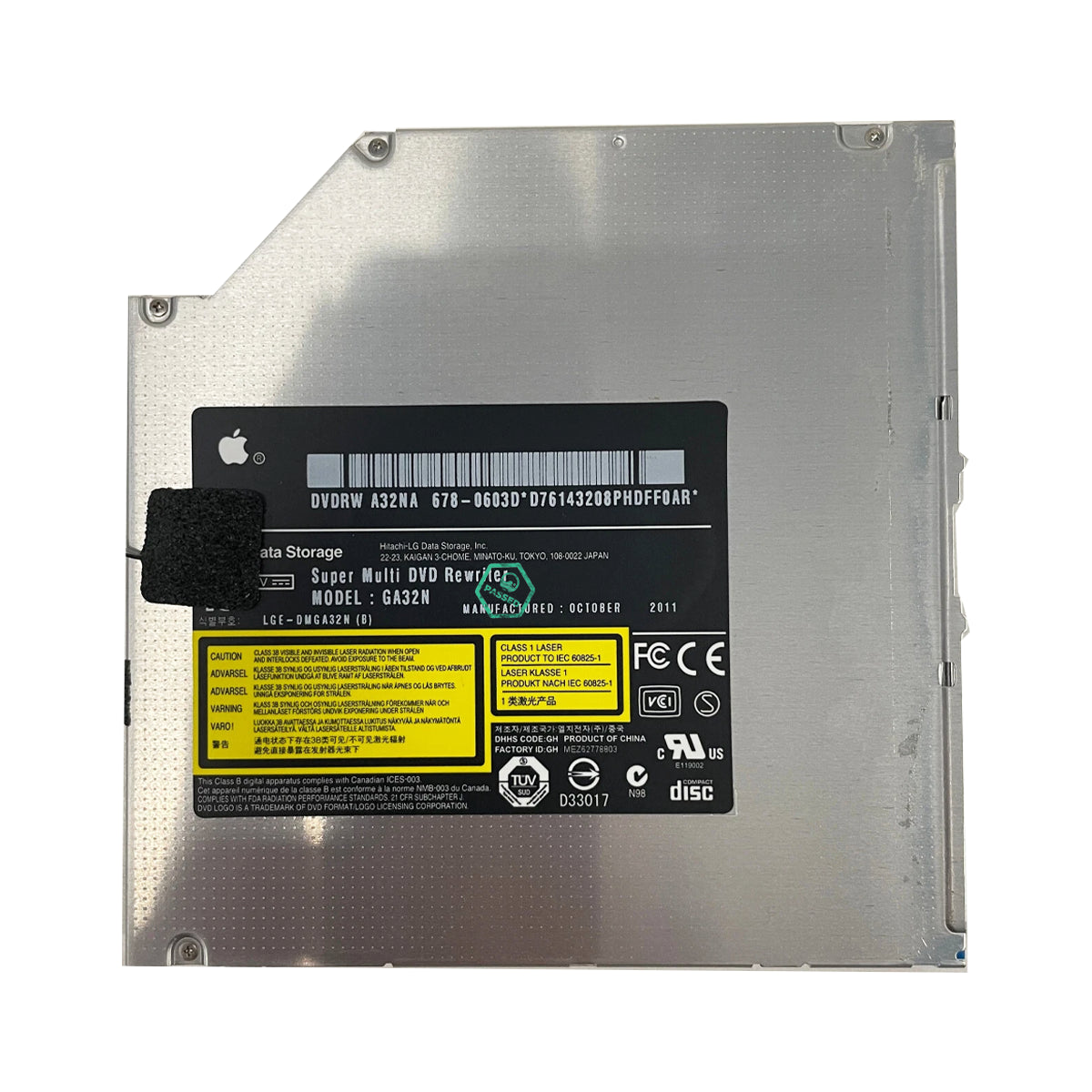 GA32N Apple 8X Superdrive SATA DVD Rw Burner Drive