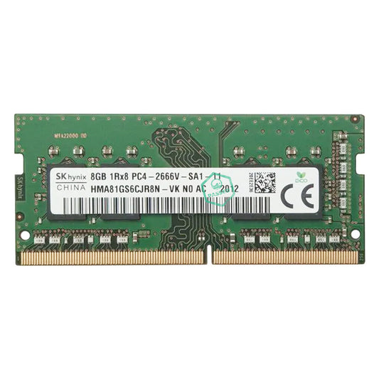 HMA81GS6CJR8N-UHN0-AC Hynix 8GB PC4-19200 DDR4-2400MHz non-ECC Unbuffered CL17 260-Pin SoDimm 1.2V Single Rank Memory Module
