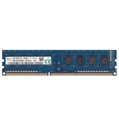 HMT451U6BFR8C Hynix 4GB PC3-12800 DDR3-1600MHz non-ECC Unbuffered CL11 240-Pin DIMM Single Rank Memory Module