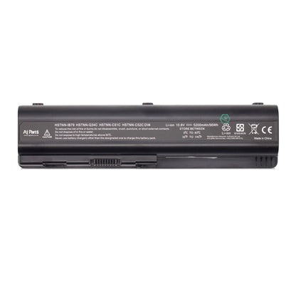 HSTNN-W50C HP 6-Cell Lithium-ion (Li-Ion) 10.8VDC 4400mAh Primary Laptop Battery for HP Pavilion dv4/dv5/dv6/HDX16 Series Entertainment Notebook PC (Refurbished)