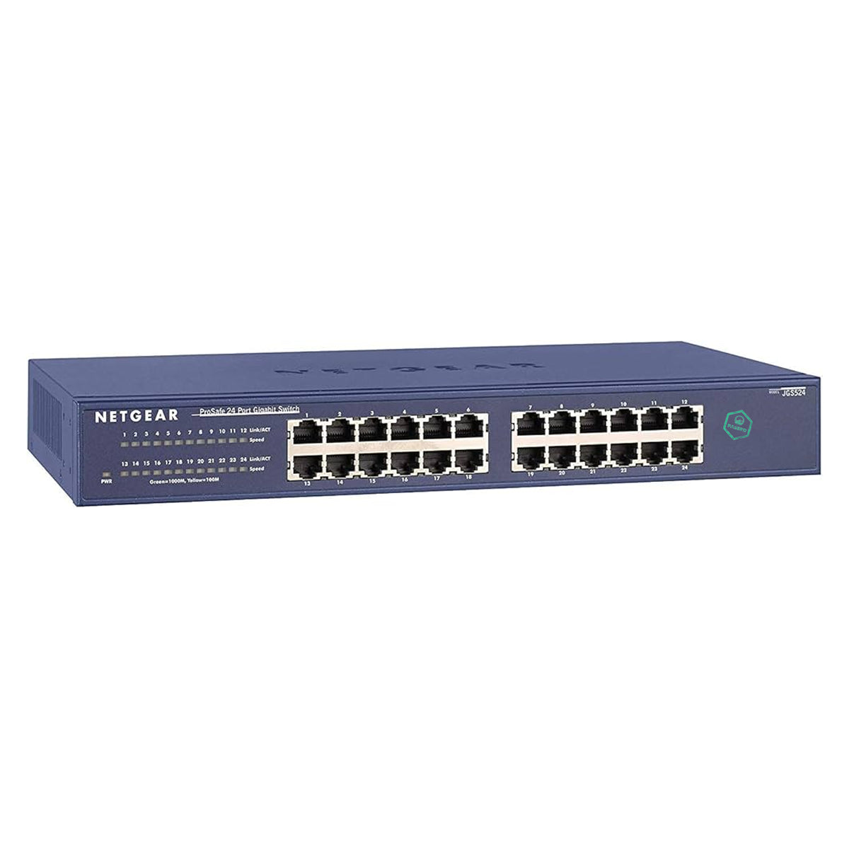JGS524 NetGear ProSafe 24-Ports RJ-45 10/100/1000Mbps Gigabit Ethernet Layer 2 Unmanaged Switch (Refurbished)