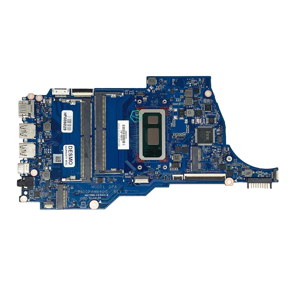 L61955-601 HP System Board (Motherboard) With Intel Pentium 4417U Processors Support for 14-DQ Laptop (Refurbished)