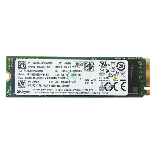 M16788-001 HP 256GB PCI Express NVMe 3.0 M.2 2280 Solid State Drive