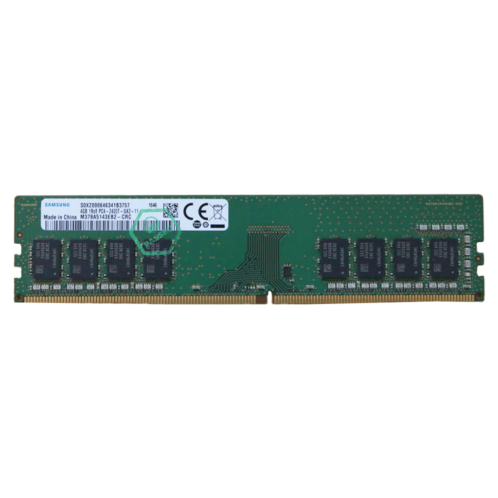 M378A5143EB2-CRC Samsung 4GB PC4-19200 DDR4-2400MHz non-ECC Unbuffered CL17 288-Pin DIMM 1.2V Single Rank Memory Module