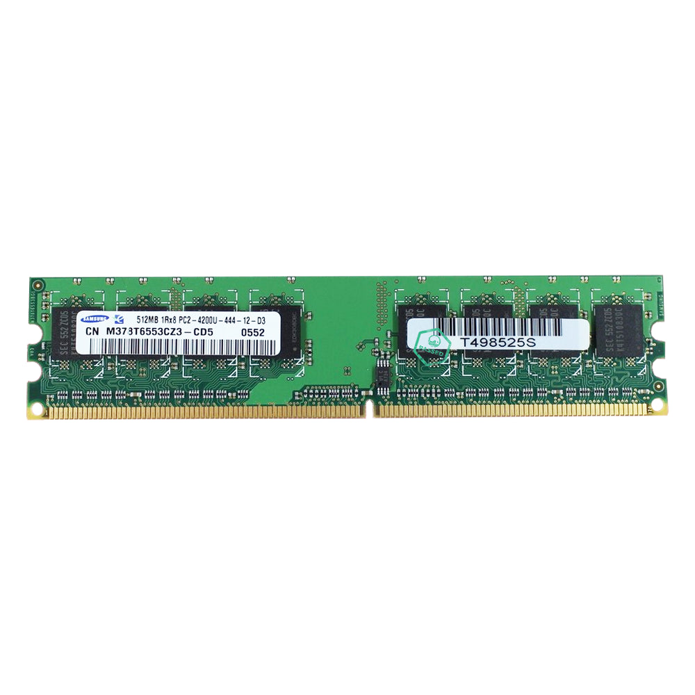 M378T6553CZ3 Samsung 512MB PC2-4200 DDR2-533MHz non-ECC Unbuffered CL4 240-Pin DIMM Memory Module